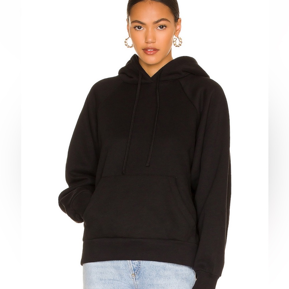 All Saints Oversized Black Hoodie